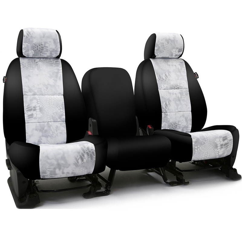 SKANDA CUSTOM SEAT COVERS (1 ROW) NEOSUPREME KRYPTEK WRAITH WITH BLACK SIDES