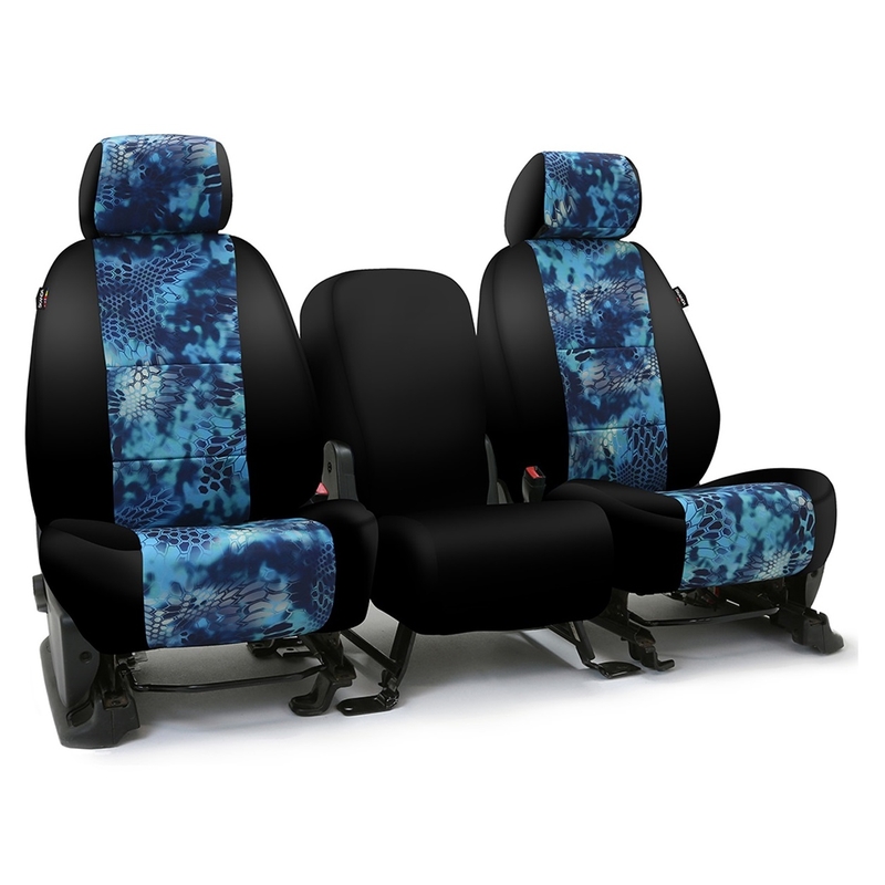 SKANDA CUSTOM SEAT COVERS (1 ROW) NEOSUPREME KRYPTEK PONTUS WITH BLACK SIDES