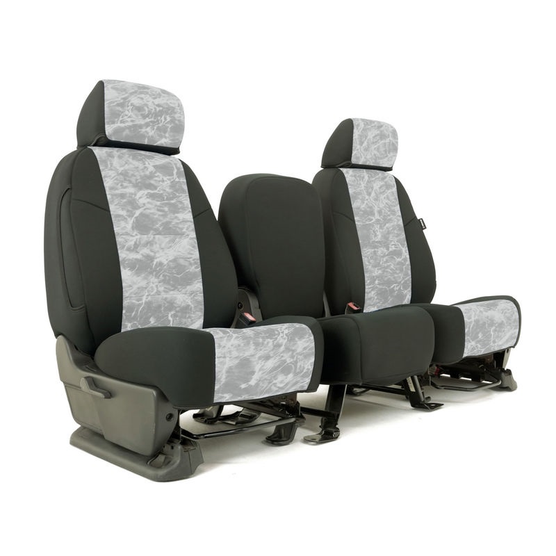 SKANDA CUSTOM SEAT COVERS (1 ROW) NEOSUPREME MOSSY OAK ELEMENTS BONEFISH WITH BLACK SIDES