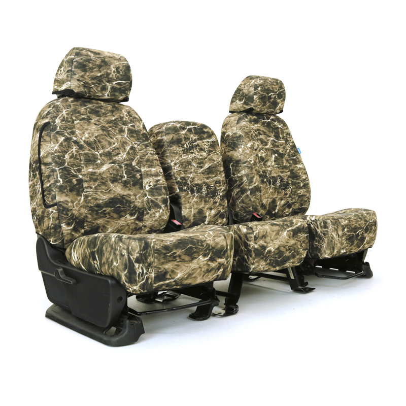 SKANDA CUSTOM SEAT COVERS (1 ROW) NEOSUPREME MOSSY OAK ELEMENTS BRONZEBACK SOLID