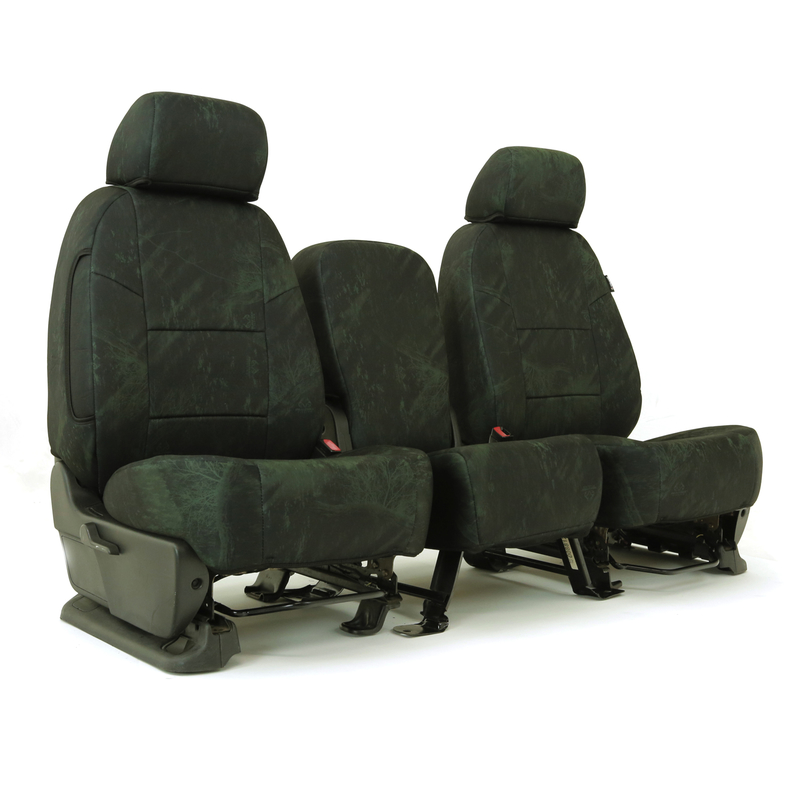 SKANDA CUSTOM SEAT COVERS (1 ROW) NEOSUPREME REALTREE FISHING PATTERN BLACK